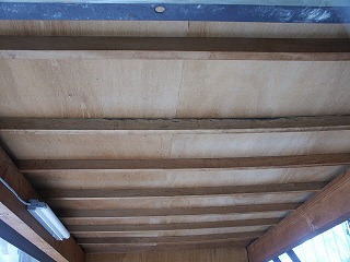 ガレージ改装前全景