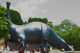 恐竜滑り台